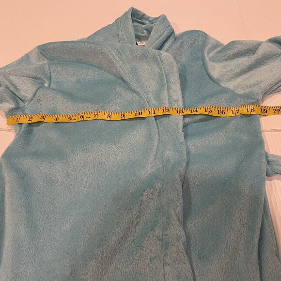 Chuckie Goodnight Bathrobe Youth XL Soft Blue Pockets Rhinestones Robe Bath - Picture 7 of 14